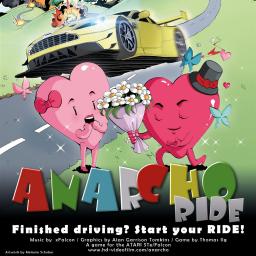 205 - ANARCHO Ride Poster A2 - two sheets